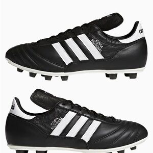 Adidas Copa Mundial Black and White Soccer Cleats